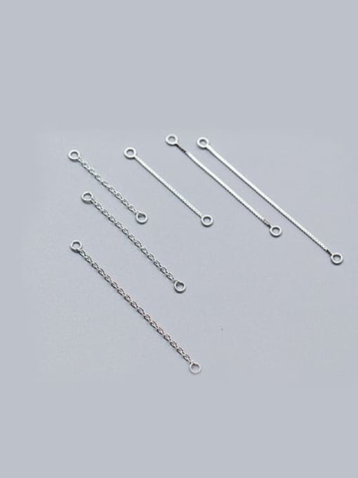 FAN 925 Sterling Silver Chain 30mm 40mm 50 mm for choice 2