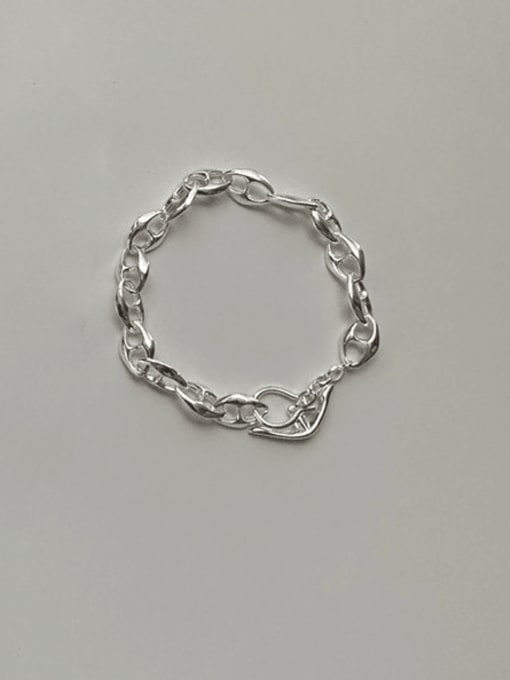 ARTTI 925 Sterling Silver Geometric Vintage Bracelet 0