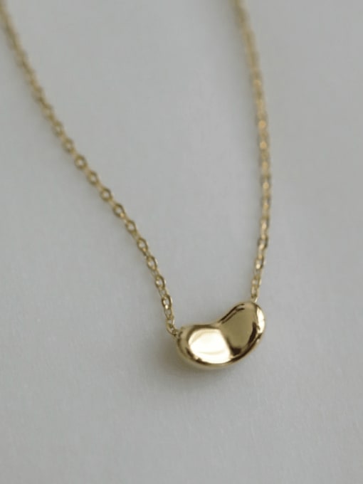 ZEMI 925 Sterling Silver Heart Minimalist Necklace