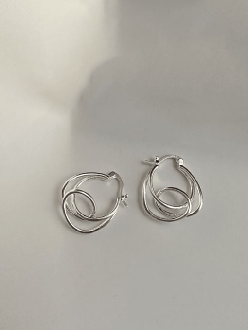 ARTTI 925 Sterling Silver Geometric Minimalist Drop Earring 3