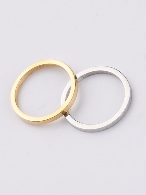 MEN PO Stainless Steel Mirror Ring Pendant/Small Ring Jewelry Accessories 3