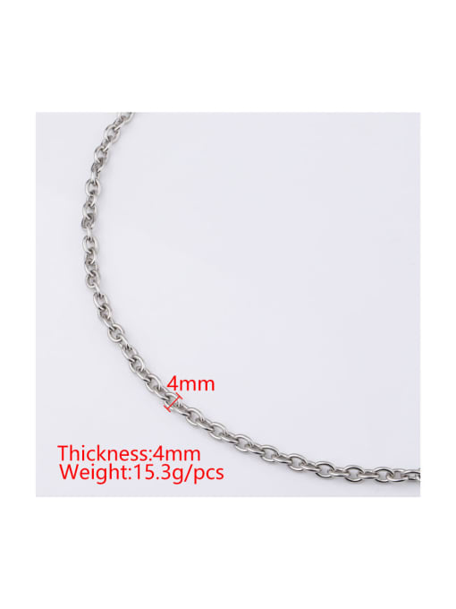 MEN PO Stainless steel male and female hip-hop trend cross chain 1