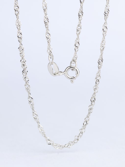 Supply 925 Sterling Silver Water Wave Chain 2