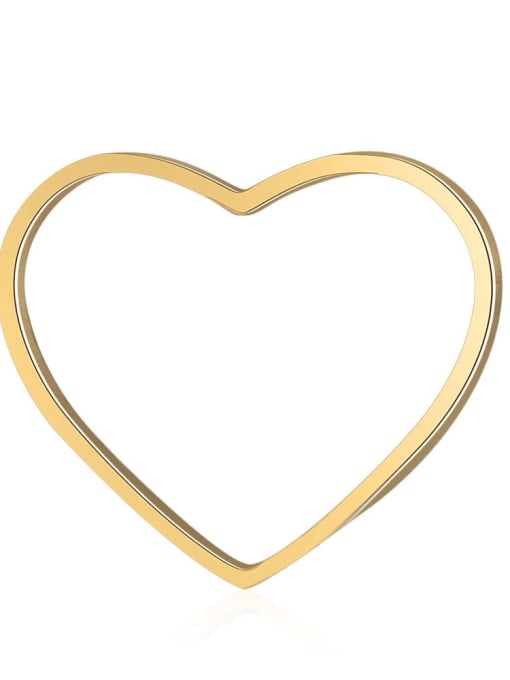 17.5-2 17.5*14mm Stainless steel Heart Charm