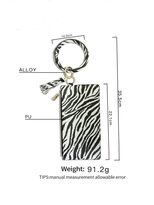 JMI Alloy PU Mobile phone bag Wrist Key Chain 3