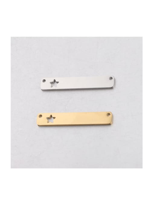 MEN PO Stainless steel Rectangle Minimalist Connectors 1