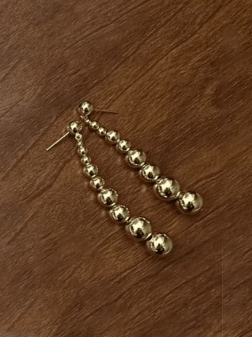 ARTTI 925 Sterling Silver Bead Geometric Vintage Drop Earring 0