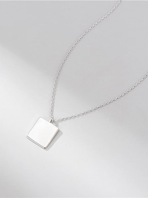 ARTTI 925 Sterling Silver Geometric Minimalist Necklace 1