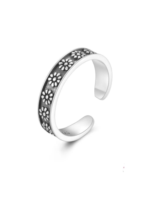 Silver Plated 5 925 Sterling Silver Toe Ring Hip Hop Mens Ring