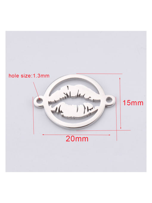 MEN PO Stainless steel Mouth Minimalist Connectors 2