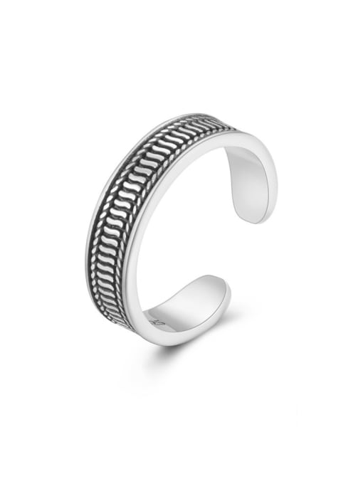 Silver Plated 3 925 Sterling Silver Toe Ring Hip Hop Mens Ring