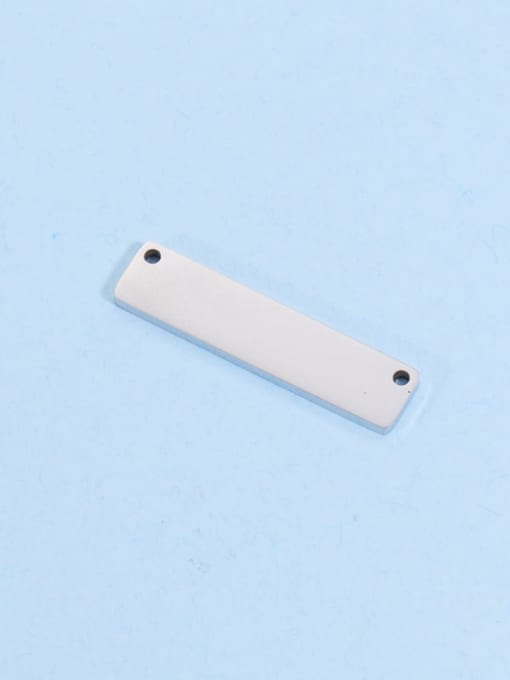 Steel color Stainless steel Rectangle Minimalist Connectors