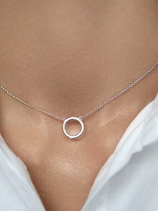 YUANFAN 925 Sterling Silver round ring,necklace or earring 0