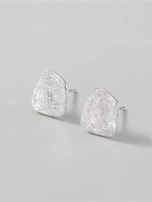 ARTTI 925 Sterling Silver Geometric Minimalist Stud Earring 0