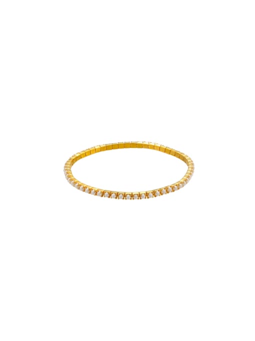 KOKO Pearl Color Retention Elastic Cord Chain Bracelet