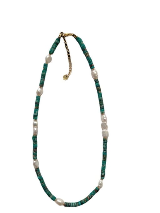 W.BEADS Tila Bead Bohemia Freshwater Pearls Handmade Beading Necklace 3