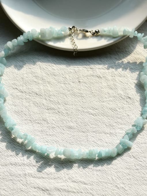 Y11 Hai Lan Bao Zinc Alloy Beads Crystal Bohemia Choker Necklace For summer