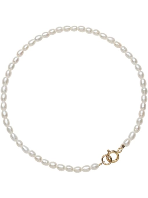 LM Freshwater Pearl Handmade Beaded Bracelet 0