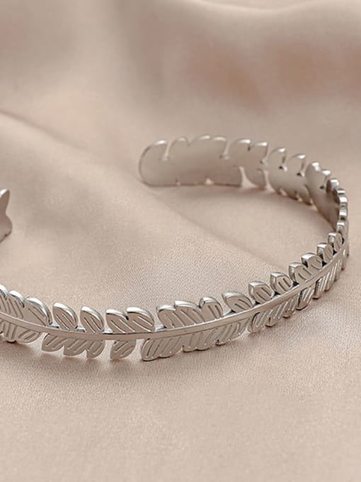 y541-2,Steel Color Stainless steel Cuff Bangle with 18 styles