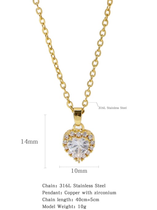 HN0026 Stainless steel Classic Sun Necklace With 16 Inch