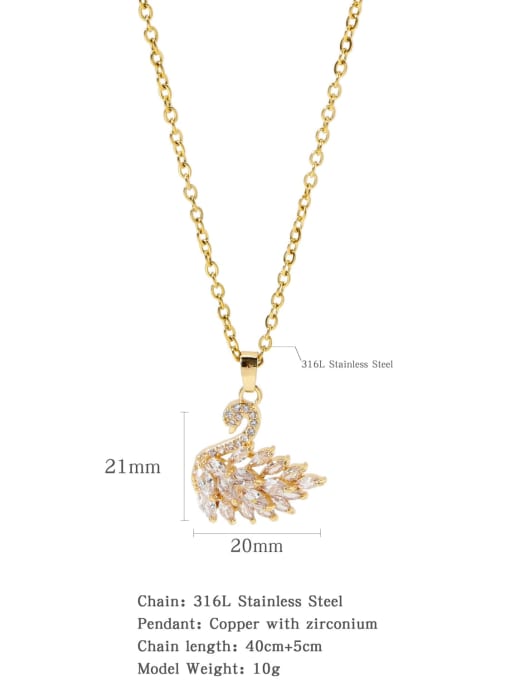 HN0031 Stainless steel Classic Sun Necklace With 16 Inch