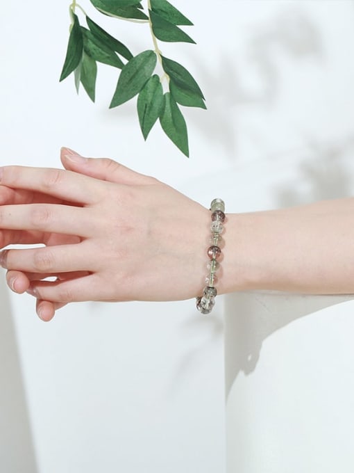 NA-Stone Crystal Minimalist Handmade Beaded Bracelet 1