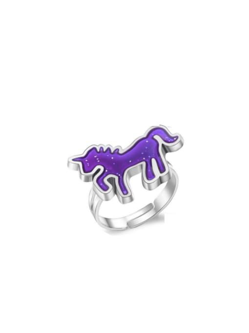 LM Alloy Icon Cute Band Ring 1