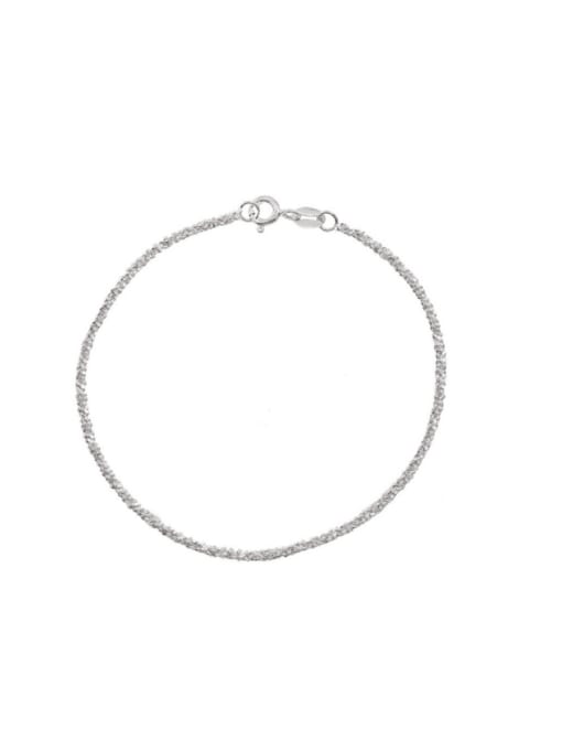 Full Sky Star Bracelet 16.5cm 925 Sterling Silver Star Minimalist Necklace