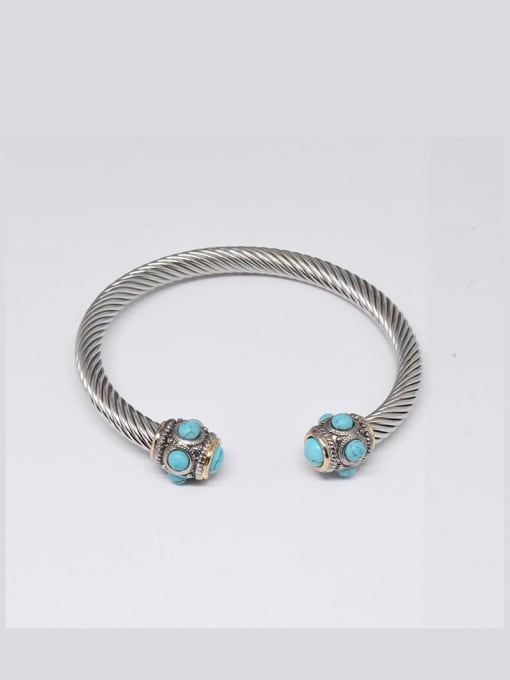LM Stainless steel Cuff Bracelet