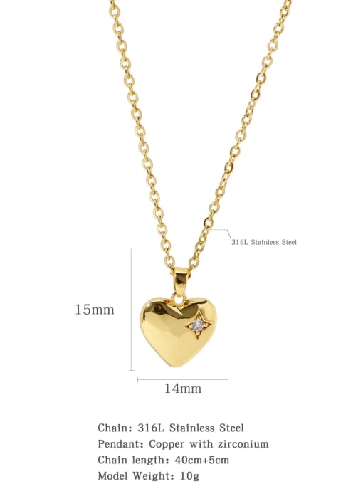HN0035 Stainless steel Classic Sun Necklace With 16 Inch