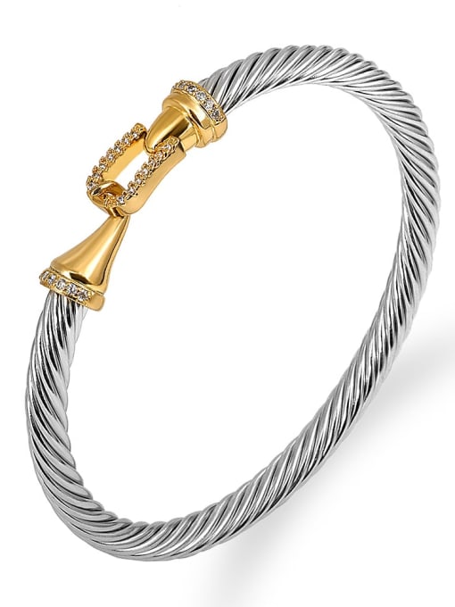 Style 6, Hard Gold Stainless steel Bracelet