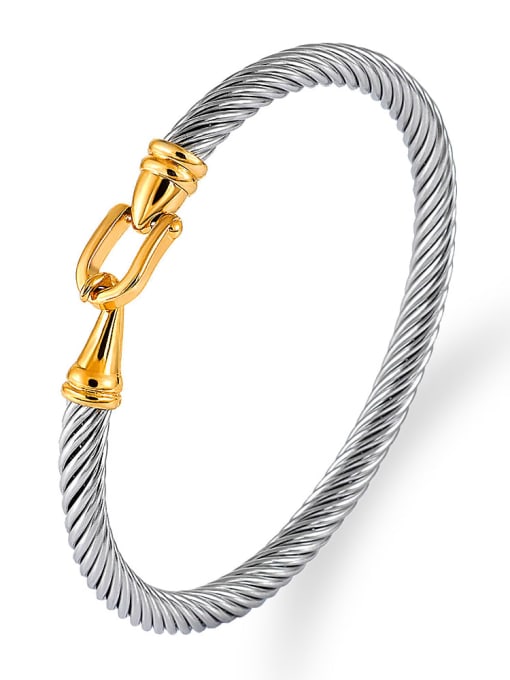 Style 7, Hard Gold Stainless steel Bracelet