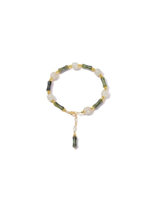 NA-Stone Alloy bead Geometric Vintage Bracelet 0