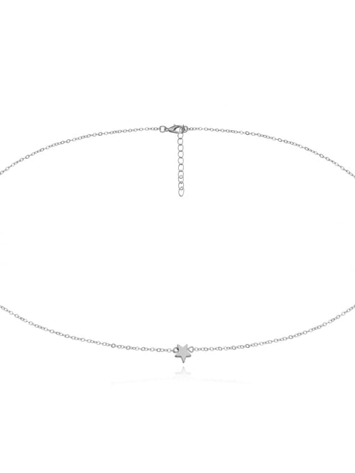 silver Color Alloy Star Body Belt Waist chain