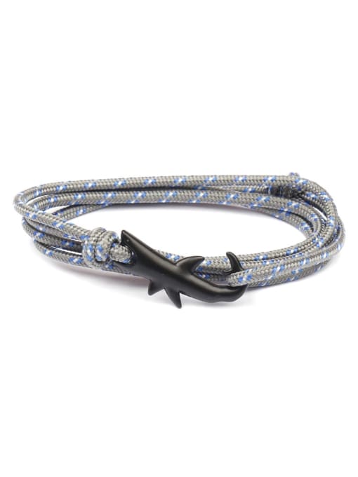 LM Nylon Adjustable shark Bracelet With 20 Color 0