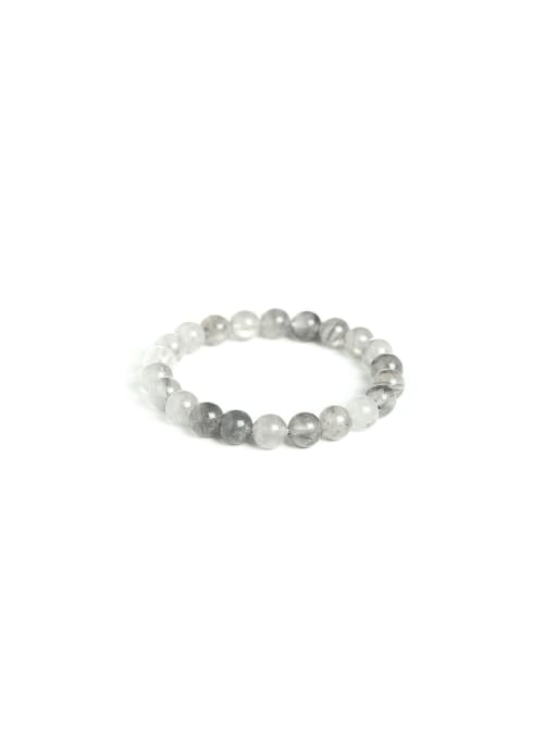 NA-Stone Crystal Minimalist Handmade Beaded Bracelet 0