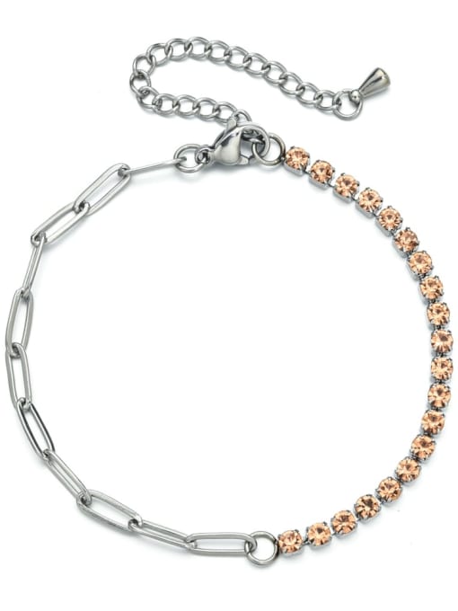 Amber Stainless steel Bracelet