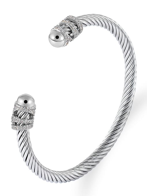 Style 3,Steel color Stainless steel Bracelet