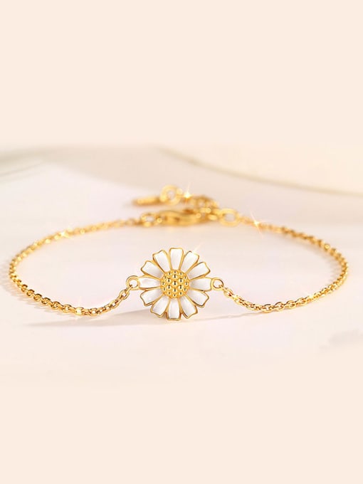 LM Flower Brass chrysanthemum Earrings, Necklace, Ring and Bracletes 2