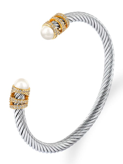 Style 5, Hard Gold Stainless steel Bracelet