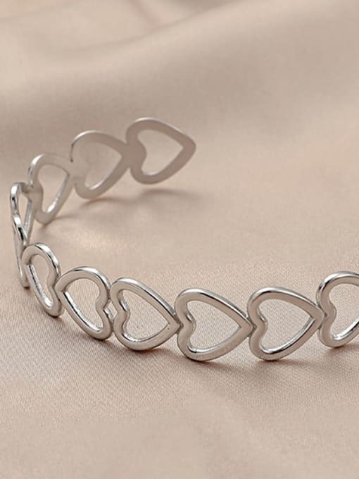 y540-2,Steel Color Stainless steel Cuff Bangle with 18 styles