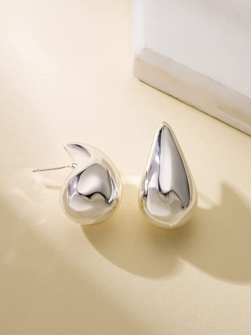 LM Stainless steel Water Drop Drop Earring with 2 colors 3