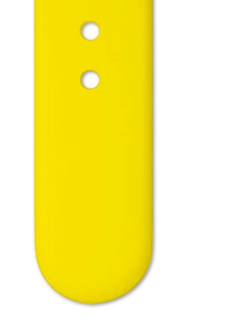yellow silicon Wristwatch Band For Apple Watch Series 1-7