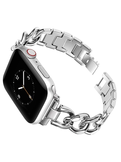 STRAP Steel Metal Wristwatch Band For Apple Watch Series 7 6 5 4 3 2 2