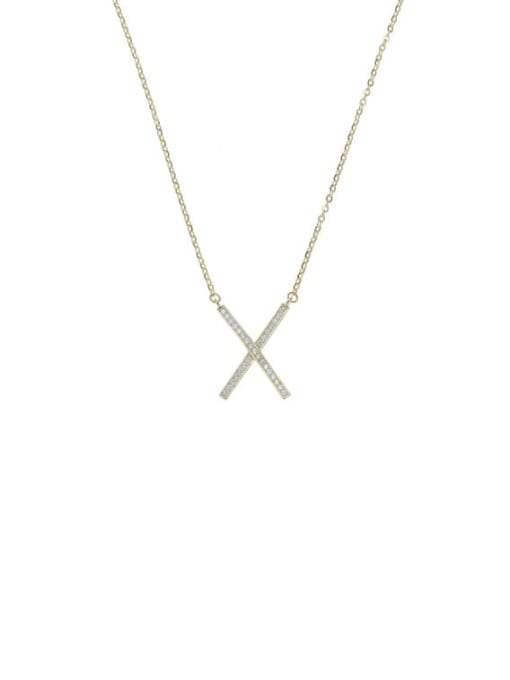 LM 925 Sterling Silver Cross Necklace