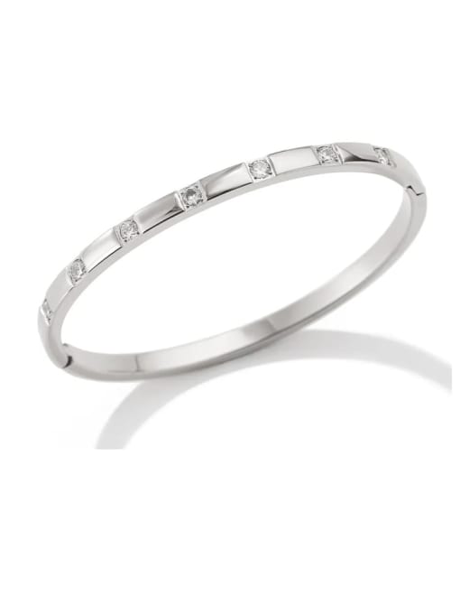 PAS845,Steel Color Stainless steel Band Bangle With Gold or Steel color