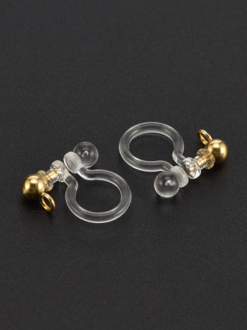 3 Stainless steel  Minimalist  U-shaped  Clip Earring