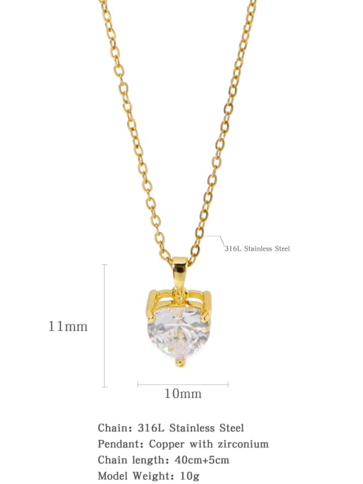 HN0021 Stainless steel Classic Sun Necklace With 16 Inch