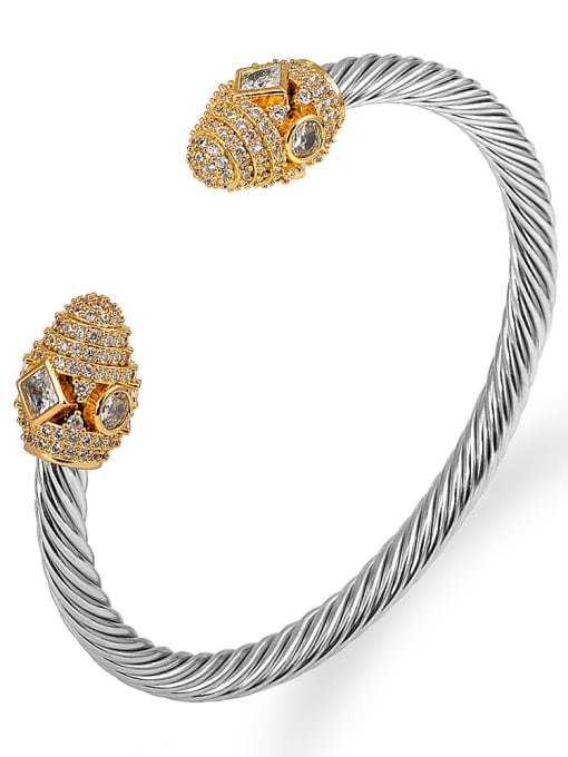 Style 4, Hard Gold Stainless steel Bracelet
