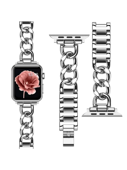 STRAP Steel Metal Wristwatch Band For Apple Watch Series 7 6 5 4 3 2 3